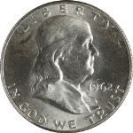 1962-P Franklin Half Dollar