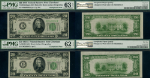 FR. 2054 D $20 1934 Federal Reserve Note Mule PMG 63 EPQ