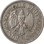 Germany: Federal Republic 1950-F Mark KM#110 XF