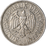 Germany: Federal Republic 1956-J Mark KM#110 VF+