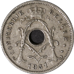 Belgium 5 Centimes 1931, KM #67, VF