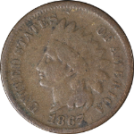 1867 Indian Cent