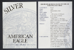2000-P Silver American Eagle Proof Certificate of Authenticity