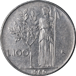 Italy 1960-R Hundred (100) Lire KM#96.1 XF