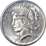 1925-P Peace Dollar PCGS MS63 Bright White Great Eye Appeal Nice Strike - STOCK