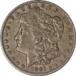 1891-P Morgan Silver Dollar Nicely Circulated - Great Set Builder - STOCK