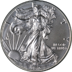 2016 Silver American Eagle $1 PCGS MS70 First Strike Flag Label - STOCK