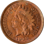 1908 Indian Cent