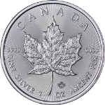 2022 Canada 1 Ounce Silver - $5 Maple Leaf - BU - STOCK