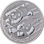 2022 China 10 Yuan 30 Gram Silver Panda BU - STOCK