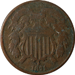 1871 Two (2) Cent Piece