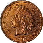 1907 Indian Cent