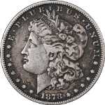 1878-S Morgan Silver Dollar &#39;Long Nock&#39; VAM 57 Nice VF Nice Eye Appeal