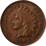 1905 Indian Cent