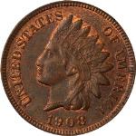 1908 Indian Cent