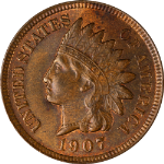 1907 Indian Cent