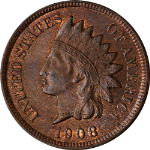 1908 Indian Cent