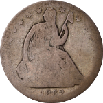1862-S Seated Half Dollar