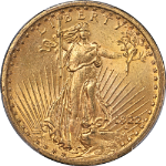 1922 Saint-Gaudens Gold $20 PCGS MS64 Great Eye Appeal Nice Strike