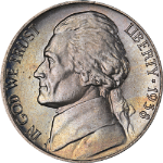 1938-P Jefferson Nickel
