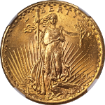 1926-P Saint-Gaudens Gold $20 NGC MS64 Superb Eye Appeal Strong Strike