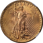 1926-P Saint-Gaudens Gold $20 NGC MS65 Superb Eye Appeal Strong Strike