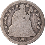 1841-P Seated Liberty Dime