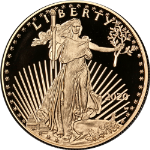 2020 Gold American Eagle $50 Proof 1 Ounce Coin - OGP &amp; COA