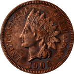 1905 Indian Cent - Cleaned