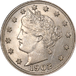 1902 Liberty V Nickel - Choice