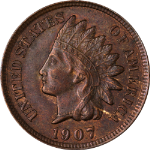 1907 Indian Cent