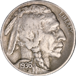 1936-S/S Buffalo Nickel