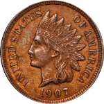 1907 Indian Cent