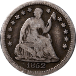 1852-P Seated Liberty Half Dime