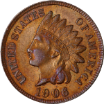 1906 Indian Cent