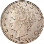 1889 Liberty V Nickel