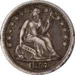 1857-O Seated Liberty Half Dime