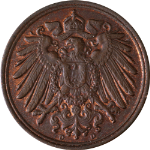Germany: Empire 1912-D Pfennig KM#10