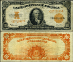 FR. 1173 $10 1922 Gold Certificate VF+
