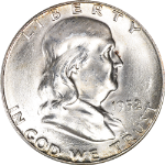 1952-S Franklin Half Dollar - Choice