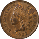 1907 Indian Cent