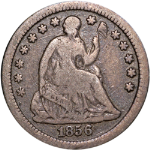 1856-O Seated Liberty Half Dime