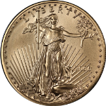 2006-W Gold American Eagle $50 Burnished - OGP COA