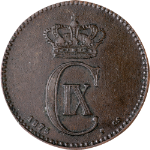 Denmark 1875 Two (2) Ore KM#793.1