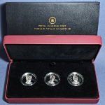 2011 Canada Silver $15 3 Coin Set - Continuity of the Crown - Royal Princes Set
