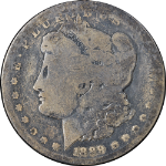 1889-CC Morgan Silver Dollar AG Key Date