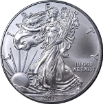 2015 (P) Silver American Eagle $1 ANACS MS70 Struck Philadelphia Mintage 79,640