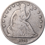1876-P Seated Half Dollar