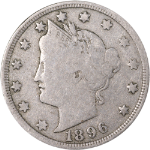 1896 Liberty V Nickel