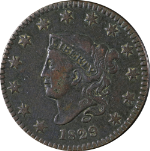 1829 Large Cent &#39;Large Letters&#39; Nice XF N.6 R.1 Nice Eye Appeal Nice Strike